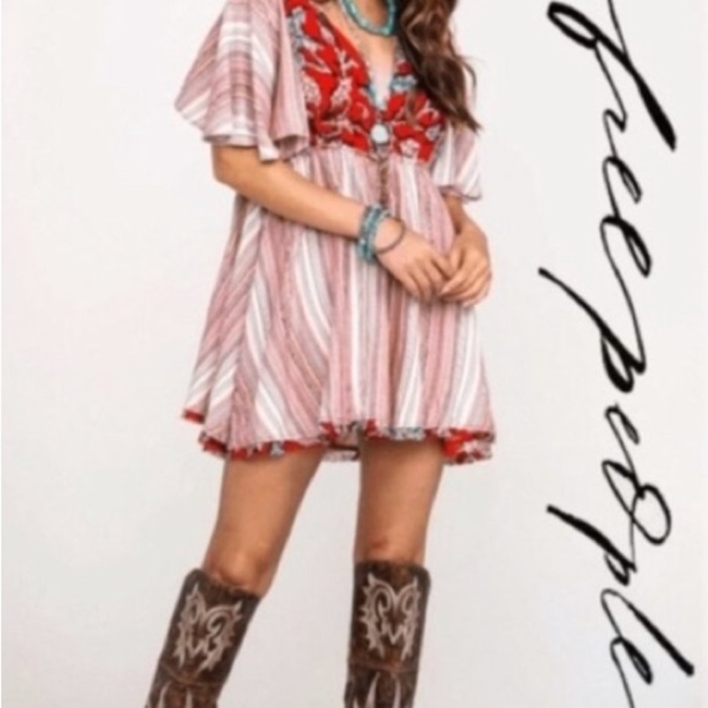 Free People Under the Sun Tunic Dress Medium